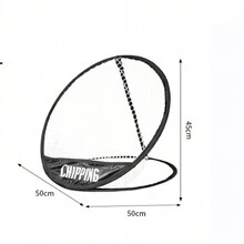 Golf Chipping Net Is Easy To Store And Carry, Practice Net, Practice Net, Folding Course Practice Golf Net, Indoor And Outdoor Chipping Practice Net, 1 Pack - Black - View 4