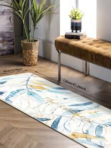 Kitchen Mats & Rugs - Blue and White - View 6