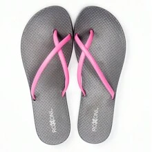 Pupeez Women Indoor Outdoor Latex Rubber Summer Slipper - màu đen - Xem 1