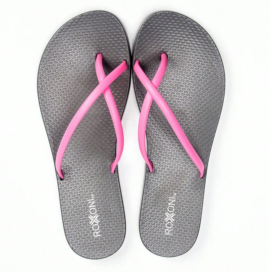 Pupeez Women Indoor Outdoor Latex Rubber Summer Slipper - màu đen - Xem 1