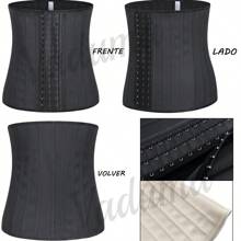 Fajas Colombianas Reductoras De Latex Modeladora 25 Varillas - Negro - Ver 5