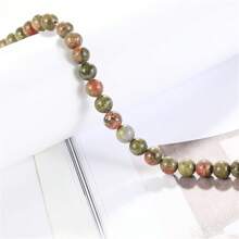 Natural Stone Beads With Hole (4mm/6mm/8mm/10mm/12mm) For Jewelry Making Diy Bracelet, Necklace, Keychain, Phone Pendant, Decoration - Multicolor - View 50