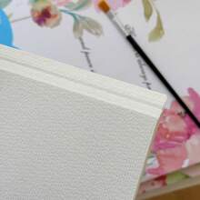 Watercolor Painting Sketchbook For Art Students With Doodle Pattern,180g Back To School,Mother's Day,Mom's Gift,Back To School,School Supplies