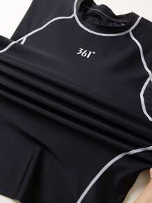 Top de maillot de bain pour hommes 361, élastique, séchage rapide, surf, sports de plage, activités extérieures (une ou deux tailles plus grandes sont plus recommandées), hawaïen