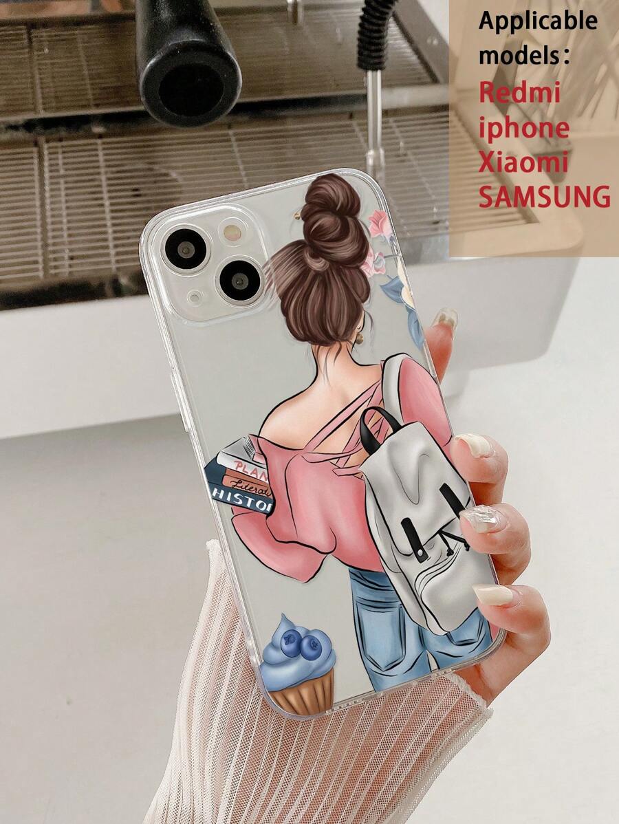 Ốp điện thoại thời trang nhiều màu sắc, tương thích với iPhone, phiên bản quốc tế, không phải phiên bản nội địa. - Nhiều màu - Xem 1