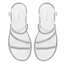 Women Flat Sandals - 白色 - 查看 4