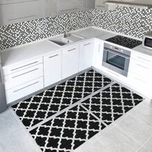 Kitchen Rugs - อาราบิกสีดำ - ดู 1