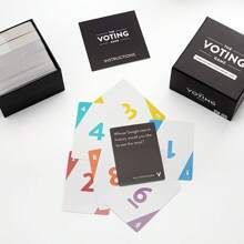 1 Piece, Adult Puzzle Game, Voting Card Game, Game About Your Friends, Gathering Board Game - Black - View 3