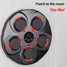 Máquina De Boxeo Con Música Inteligente, Color Negro - Negro - Ver 3