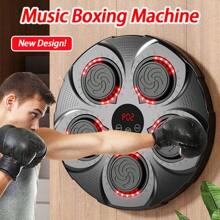 Máquina De Boxeo Con Música Inteligente, Color Negro - Negro - Ver 2
