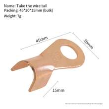 A Sheet Metal Repair Machine Ground Wire Clamp Copper Welding Tool Meson Machine Car Shaping Machine Grounding Wire Strong Magnetic Grounding Tool - Multicolor - View 4