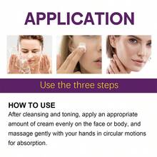 Facial Moisturizing Cream For Firming And Moisturizing The Skin, Anti-Wrinkle, Anti-Aging, And Fading Redness Skin Care Cream - Purple - View 4