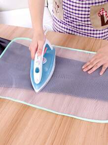 1pc High-Temperature Resistant Ironing Heat Insulation Pad For Clothing, Steam Iron Protection Cloth Mesh - Multicolor/Random - View 1