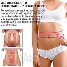 Fajas Colombianas Reductoras De Latex Modeladora 25 Varillas - Negro - Ver 8