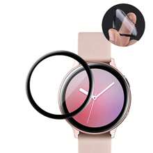 1 件 3D 曲面复合膜适用于三星 Galaxy Watch 6 5 4 40、44 毫米 - 享受最大程度的保护！（仅提供手表膜） - 黑色 - 查看 1