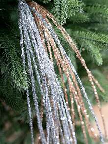 1PC Christmas Decorations, Christmas Tree Decorations, New 2023 Simulation Tree Branch Decorations, Scene Layout - D - View 10