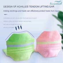 【4雙 白色、橘色、粉紅色、綠色】透氣、吸汗、快干、防滑、吸震運動襪,適用於戶外運動、健身、登山、籃球和休閒活動,男女適用 - 彩色 - 查看 4