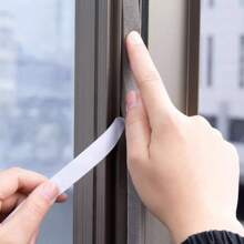 1 卷门窗间隙密封条，用于密封窗户/门框的简单灰色自粘密封剂，带有隔音泡沫背衬。 - 灰色 - 查看 4