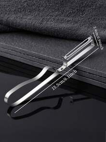 Mini Có thể mang đi Máy bóc vỏ thép không gỉ Và Máy gọt trái cây - Bạc - Xem 2