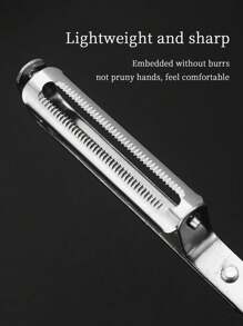 Mini Có thể mang đi Máy bóc vỏ thép không gỉ Và Máy gọt trái cây - Bạc - Xem 10