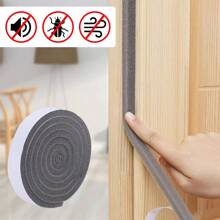 1 卷门窗间隙密封条，用于密封窗户/门框的简单灰色自粘密封剂，带有隔音泡沫背衬。 - 灰色 - 查看 1