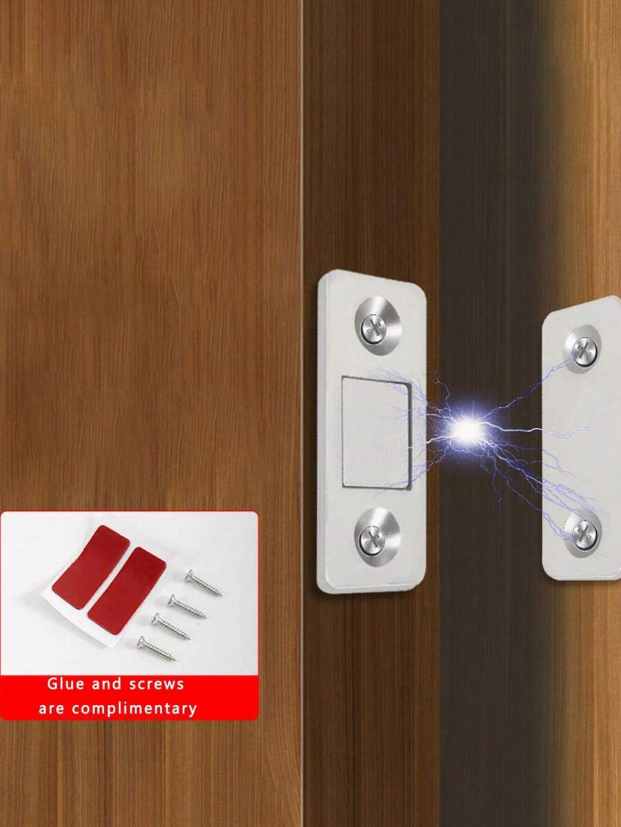 3 件/6 件超薄隐形磁性橱柜门磁铁，抽屉、滑动门强力磁铁，无需钻孔