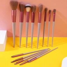 13入組化妝刷套裝 - 棕色 - 查看 5