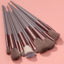 13入組化妝刷套裝 - 棕色 - 查看 1