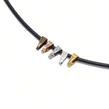 10pcs 1.5mm Leather Wax Cord Necklace With Lobster Clasp For Jewelry Making Diy Bracelet And Necklace