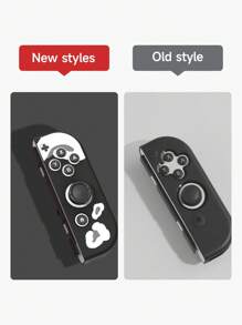 1 件黑色牛奶斑点图案 Tpu 保护壳，兼容 Switch Oled - 彩色 - 查看 6