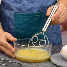 用這款一體成型不銹鋼麵粉攪拌機徹底改變您的烘焙! - 銀色 - 查看 4