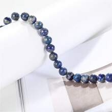 Natural Stone Beads With Hole (4mm/6mm/8mm/10mm/12mm) For Jewelry Making Diy Bracelet, Necklace, Keychain, Phone Pendant, Decoration - Multicolor - View 77