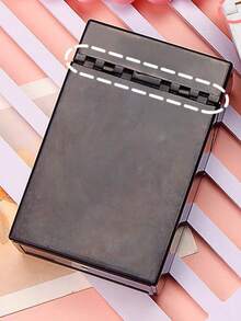 1個 創意diy卡通骷髏設計防壓翻蓋自動香煙盒 - 彩色 - 查看 3