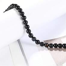 Natural Stone Beads With Hole (4mm/6mm/8mm/10mm/12mm) For Jewelry Making Diy Bracelet, Necklace, Keychain, Phone Pendant, Decoration - Multicolor - View 42