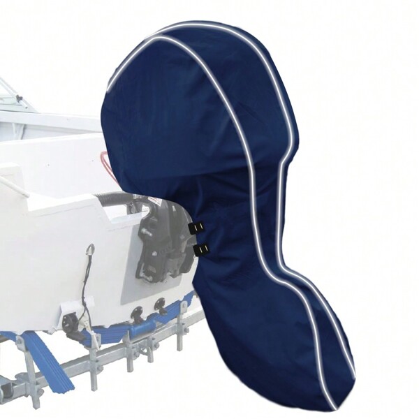 Zenicham 600D Fade And Crack Resistant Full Outboard Motor Cover,Heavy