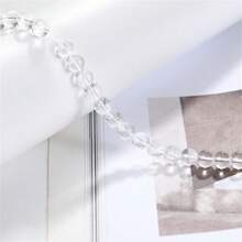 Natural Stone Beads With Hole (4mm/6mm/8mm/10mm/12mm) For Jewelry Making Diy Bracelet, Necklace, Keychain, Phone Pendant, Decoration - Multicolor - View 74