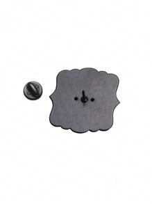 1 pièce Je peux faire des choses difficiles Broche fleur couleur texte Badge dessin animé Correspondant aux vêtements sac à dos Bijoux mode Convient pour le port quotidien par les hommes Saint-Valentin