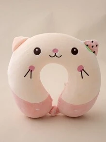 1 chiếc gối cổ ô tô thiết kế hình mèo hoạt hình - Nhiều màu - Xem 2