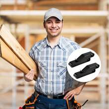 2個皮帶夾,帶有4個鑰匙扣,不銹鋼皮帶鑰匙夾,戰術鑰匙扣適用於警察和消防人員 - 黑色 - 查看 6