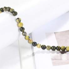 Natural Stone Beads With Hole (4mm/6mm/8mm/10mm/12mm) For Jewelry Making Diy Bracelet, Necklace, Keychain, Phone Pendant, Decoration - Multicolor - View 114