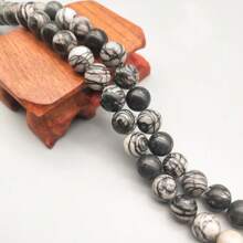 Natural Stone Beads With Hole (4mm/6mm/8mm/10mm/12mm) For Jewelry Making Diy Bracelet, Necklace, Keychain, Phone Pendant, Decoration - Multicolor - View 141