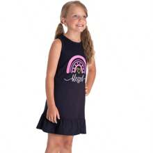 Young Girls Dresses - 藍色 - 查看 3