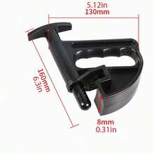 1入轎車萬能輪胎拆卸夾,拆卸輪胎專用工具,專業輪胎維修工具 - 黑色 - 查看 3