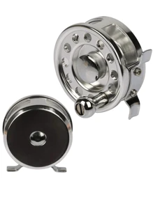 Goture 迷你口袋冰雷魚竿和捲軸組套裝鋁合金筆形釣竿38/53英寸海水淡水套裝 - 紅色 - 查看 7