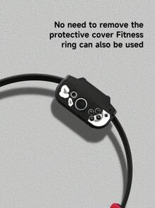 1 件黑色牛奶斑点图案 Tpu 保护壳，兼容 Switch Oled - 彩色 - 查看 5