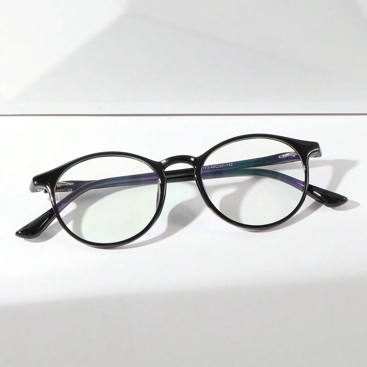 1pc Women'S Tr90 Ultra Soft Material Black Frame Eyeglasses For Fashion And Cute Look SHEIN