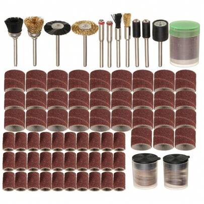 1 Set Of 150pcs Electric Grinder Accessory Set Sanding Paper,Tool Accessories