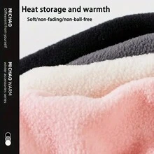 1 件男女冬季輕便保暖頭盔防風防寒拉法帽適合滑雪、騎乘、徒步 - 黑色 - 查看 5