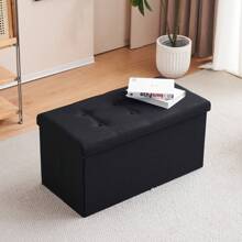 Storage Benches & Ottomans - Black - View 2