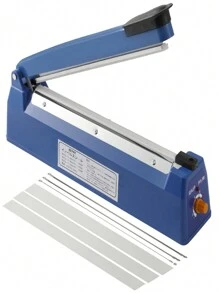 Ledilaf 16吋加熱式封口機,手動膠袋封口機,縮套袋封口機,具有4條切割線的重型密封機(藍色) - 寶藍色 - 查看 2